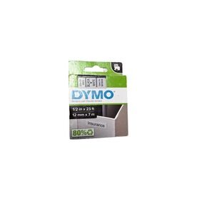 DYMO Standard Labeling Tape Black on White 1/2 in‎ x 23 ft Label Maker 45013 x3